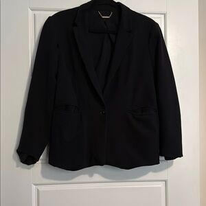 T Tahari Elegant Black Suit Jacket